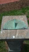 Sundial out front