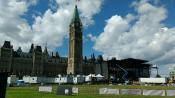 the center block and the aftermath of Canada150