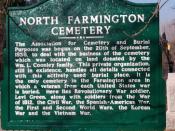 North Farmington Cemetery History